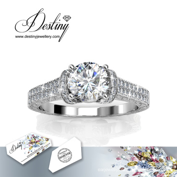 Destiny Jewellery Crystal From Swarovski Eve Brilliant Ring